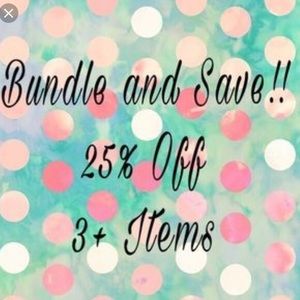 Bundle and save!!!